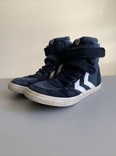 HUMMEL STADIL LEATHER HIGH JR GR. 31 IN DUNKELBLAU
