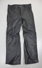 "KRAWEHL" Herren Biker Lederhose Jeans Nappa Gr. 54 schwarz