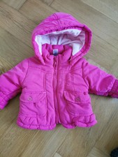 Winterjacke Baby, sehr dick, rosa,Mädchen,abnehmbare Kapuze,Gr. 68,74,Herbst 