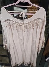 Tunika Offshoulder Kleid Rose bis Gr  48