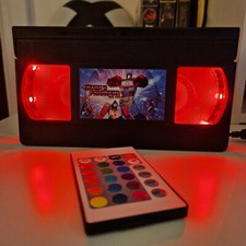 The Transformers The Movie USB LED VHS Bandlampe Geburtstag Weihnachten Geschenk Retro Licht