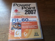 PowerPoint 2007 - Fit in 60 Minuten NEU OVP 