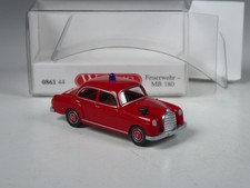 (HR-12) Wiking 086144 Mercedes 180 Feuerwehr Brandmeister in OVP