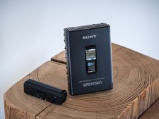 Sony Walkman WM-607 Vintage Stereo Cassette Player schwarz Japan Kassetten 1989