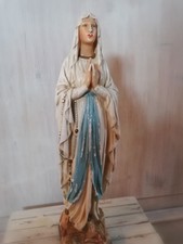 Nachlass Madonna Heilige Maria Mutter Gottes Figur Statue Gips 32 cm
