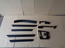 BMW 3er E46 Leisten Leiste Dekorleiste Zierleiste Mittelkonsole schwarz