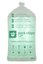 400 Liter BIO Verpackungschips Packpolster Polster Füllmaterial Chips green NEU