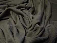 Bandage Rib Bodycon Lycra Stretch Jersey Strick Stoff Pro Meter, khaki