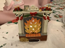 Vintage Avon Weihnachten Reflexionen Kerze Teelicht Teelicht Halter Kamin