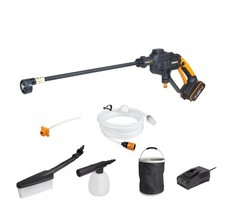 Worx WG620E.2 18 V (20 V max) Kabelloser Hydroshot Tragbarer Druckreiniger Kit verpackt