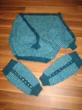   Pullover Sweater Angora handgestrickt -wie NEU- 36, 38, S, M handknitted