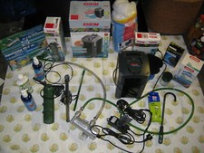 komplett Aquariumzubehör für 220 Liter Becken,EHEIM Filter+UV Lampe