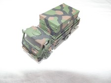 ROCO/MINITANKS MILITÄR / HERPA 1:87 BW MERCEDES LKW / PRITSCHE MIT CONTAINER