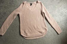 H&M pullover strick strickpullover Pulli   Gr. S 36 rosa