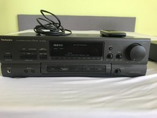 Technics AV Control Stereo Receiver SA-GX180 & Sony Minidisk Deck MDS-JE520