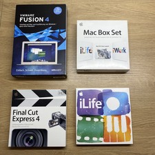 Apple Mac Box Set Final Cut iLife iWork VMware Fusion