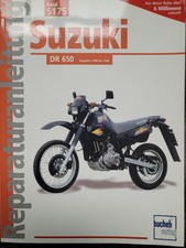 Suzuki DR 650, Typ SP41-45 (1990-95) Reparaturanleitung Bucheli neuwertig 