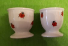 2 Eierbecher Feinkost Käfer München  WUNDERSCHÖN GERADE ZUM FRÜHLUNG + OSTERN