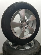 4 Winterreifen 225/55R16 Mercedes E Klasse W212 Borbet 16" Alufelgen Winterräder