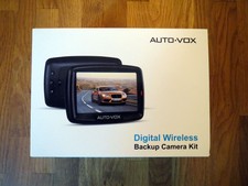 AUTO-VOX CS2, digitale kabellose Rückfahrkamera, 4,3" LCD Monitor (Neuwertig)