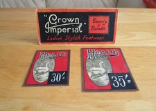 Crown Imperial Damenschuhe und Gesundheitsschuhe Werbeständer & Preisschilder