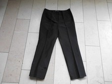 IRIS VON ARNIM: Elegante Seidenhose, schwarz, dezent glänzend, Gr 40/42, wie NEU