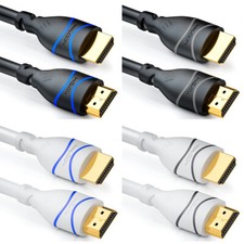 0,5m - 10m HDMI Kabel 4K UHD 2160p FULL HD 3D HDR CEC Dolby HDMI 2.0 TV LED LCD