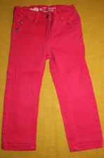 tolle Jeans Hose in pink Gr. 92 für Mädchen *** Bund mit Gummizug verstellbar