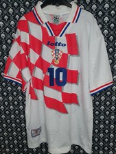 original matchworn Spielertrikot Nat Croatia Hrvatska Kroatien Boban 10 mws855