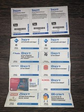 verschiedene Payback Coupons, wie z.B. Aral, Rewe, Penny, Thalia, real usw.