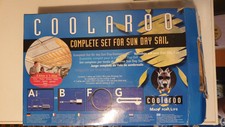 COOLAROO Sommerplane, Sonnensegel, Sonnenschutzplane, neuwertig,