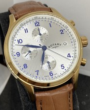 Herren rotierend GS03083/52 rosévergoldet Champagner Chronograph Datum 40 mm