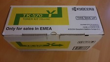 Original Kyocera TK-570Y Toner für FS-C5400DN P7035CDN , Yellow / Gelb