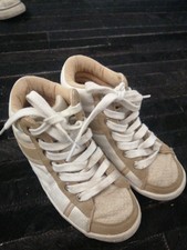 Wunderschöne Zara Kids Sneaker Schuhe braun beige Gr. 28  Top !! 