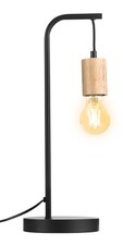 LIVARNO LUX Tischleuchte LED Holz Tischlampe im Industrialdesign