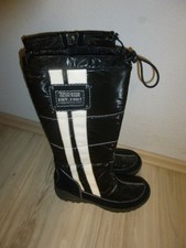 Tamaris Duo Tex  Winterstiefel Schneestiefel Gr. 42 schwarz Wildlederanteil top!