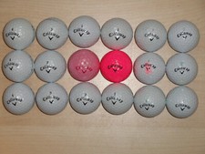 Callaway Solaire Golfbälle - 18 Stück - in TOP Zustand (wie neu, siehe Fotos)