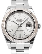 Rolex Datejust II 116334 Stahl Automatik Uhr, 2017
