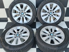 BMW Alufelgen 16 Zoll 5x120 1er E81 E82 E87 E88 195 55 R16 91H Winterreifen M+S