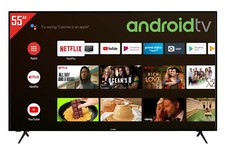 Telefunken XU55AJ600 55 Zoll Fernseher 4K UHD Android TV Prime Video / Netflix