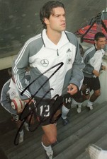 AK Michael Ballack DFB WM 2006 Panini Photo Cards Postkartengröße Bayern München