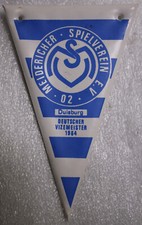Fußball Football NESQUICK WIMPEL 1967/68 DFB DUISBURG * MSV MEIDERICHER SV 02