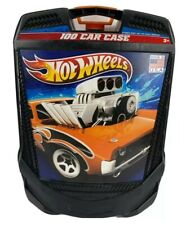 Hot Wheels 100 Autos Tragetasche Aufbewahrung Mitziehwagen 20135 seltenes Sammlerstück