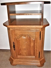 Kommode Schrank Sideboard TV-Schrank Schränkchen massiv Holz drehbare Platte!