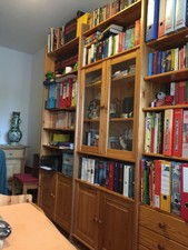 Schrankwand Massiv Kiefer B 300 x H 227 x T 33 cm Biolack Sehe weitere Bilder!!!