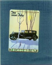 Historisches Miniatur Blechschild Mercedes Benz Daimler Oldtimer NEU !   1
