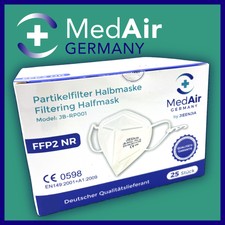 50/100 FFP2 Maske Mundschutz Masken Atemschutz 5-lagig  Hygiene 0598 Weiß