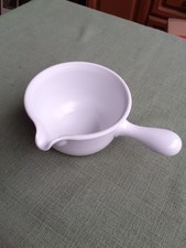 Thomas Trend Weiß, Mikrowellengeschirr, kleine Kasserole, Sauciere, Stieltopf