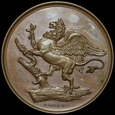 GREIFSWALD / POMMERN: Bronze-Medaille, Staudigel bei Loos. LANDWIRTSCHAFT. 