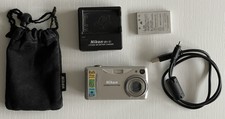 Nikon Coolpix 3700 mit Zubehörpaket Ladegerät USB Kabel Akku Tasche